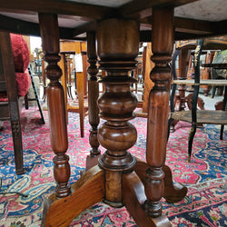 Vintage Mahogany Marble Top Centre Table