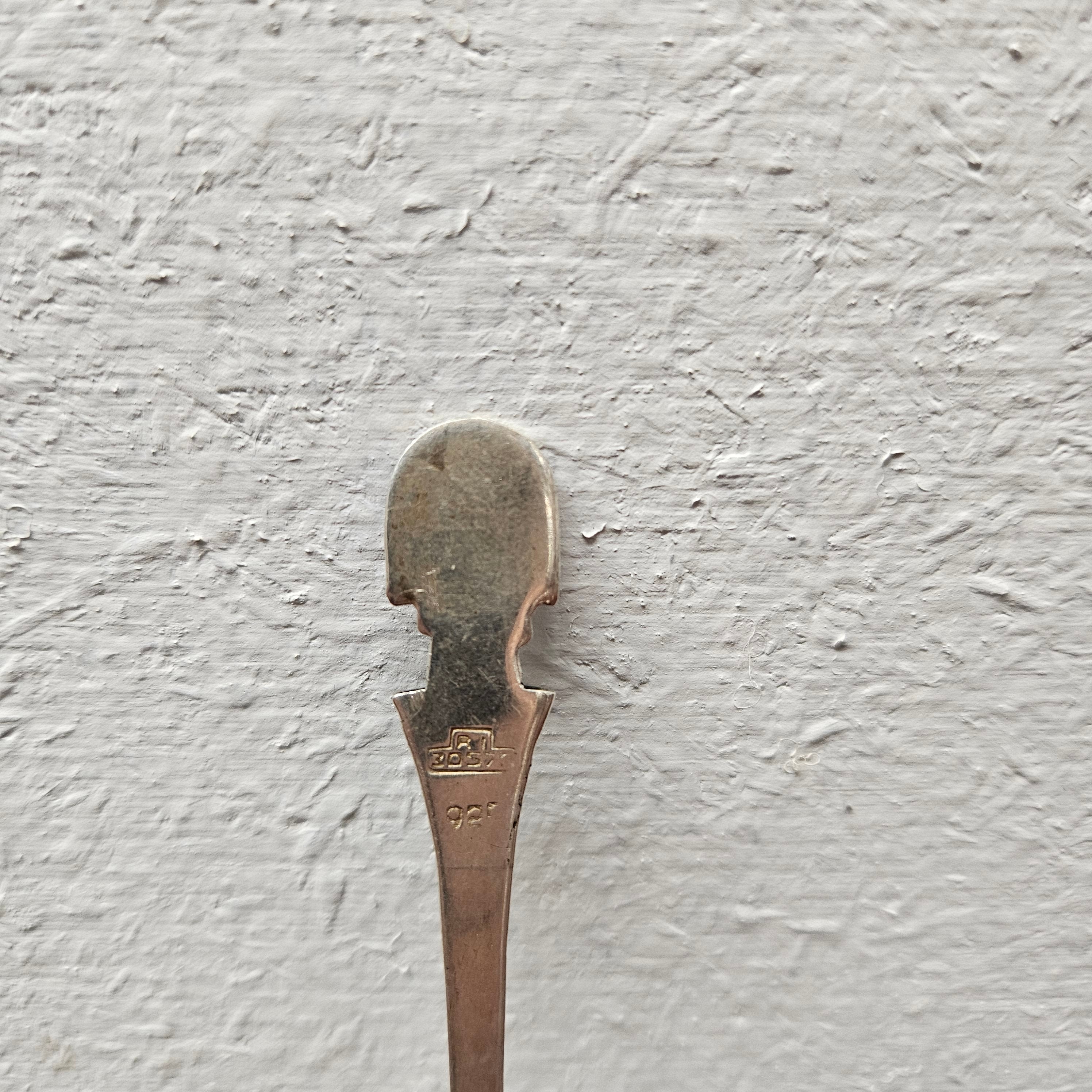 Sterling Silver Peru Spoon | Antique & Vintage | Moonee Ponds Antiques | Australia Wide Delivery
