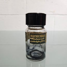 Art Deco Parker "Quink" Ink Bottle & Bakelite Case