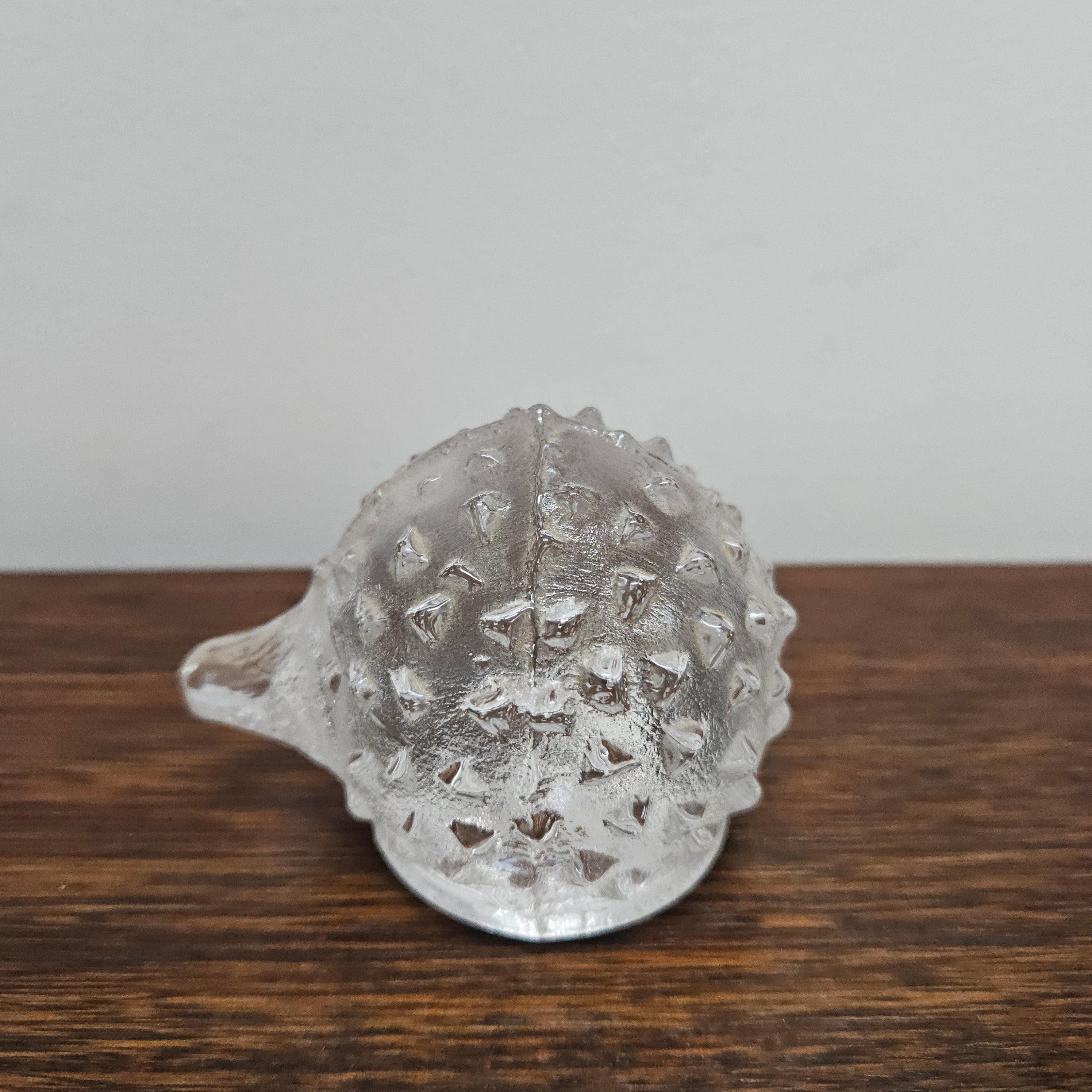 Pukeberg Sweden Glass Hedgehog | Antique & Vintage | Moonee Ponds Antiques | Australia Wide Delivery