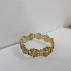 Pretty Silver Gilt Wire Bracelet | Antique & Vintage | Moonee Ponds Antiques | Australia Wide Delivery