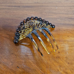 Lovely Faux Tortoiseshell Celluloid Hair Comb | Antique & Vintage | Moonee Ponds Antiques | Australia Wide Delivery