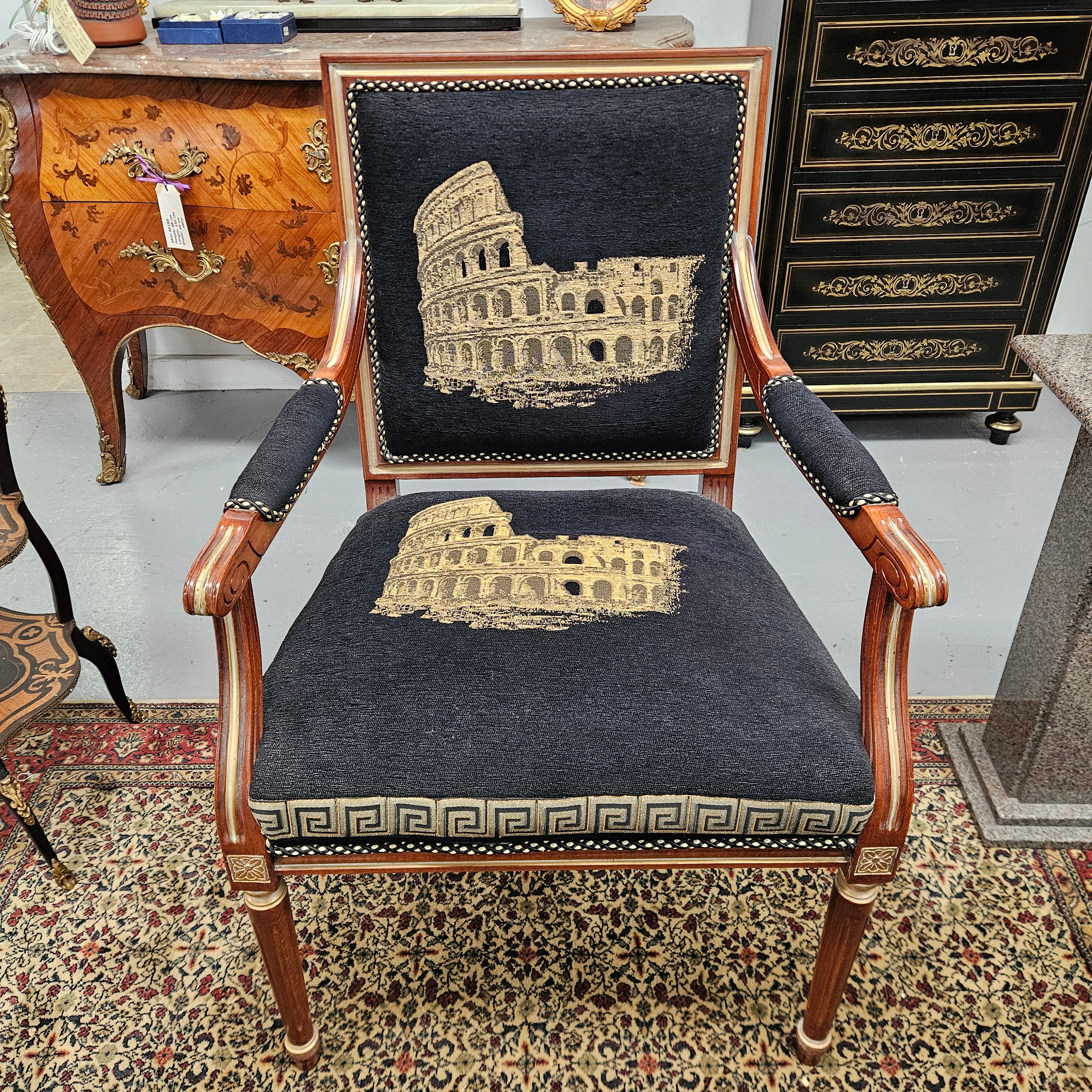 Impressive Louis XVth Style Vintage Armchair | Antique & Vintage | Moonee Ponds Antiques | Australia Wide Delivery
