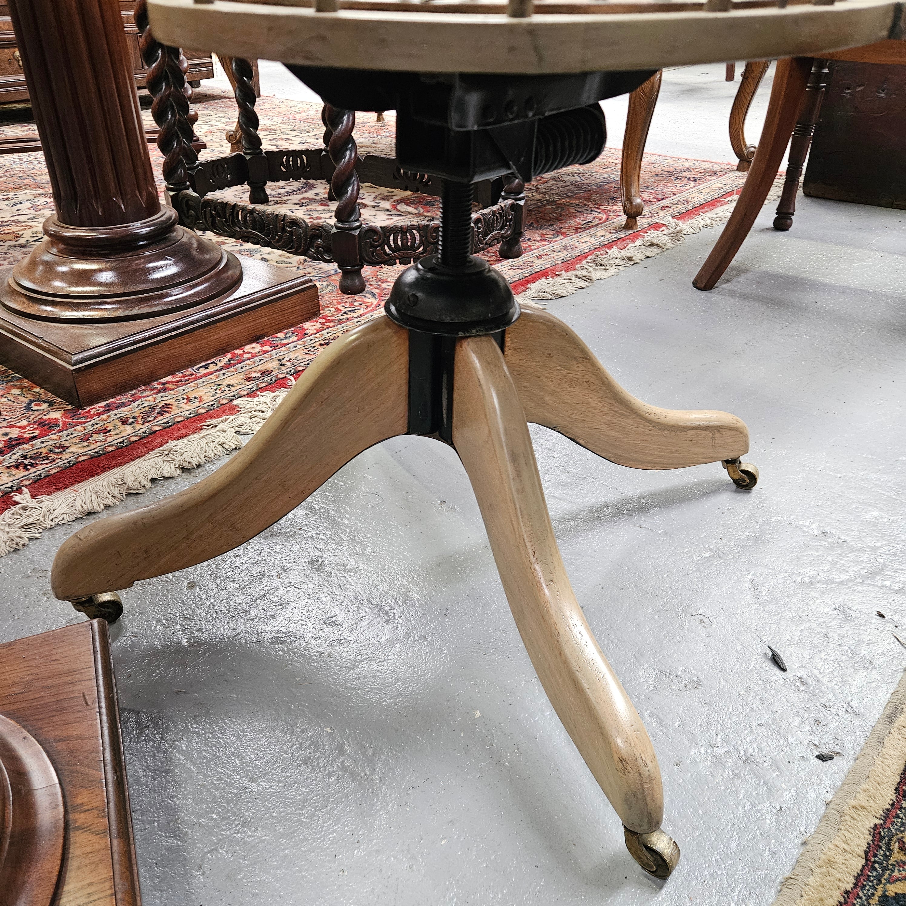 Vintage Captain's Desk Chair | Antique & Vintage | Moonee Ponds Antiques | Australia Wide