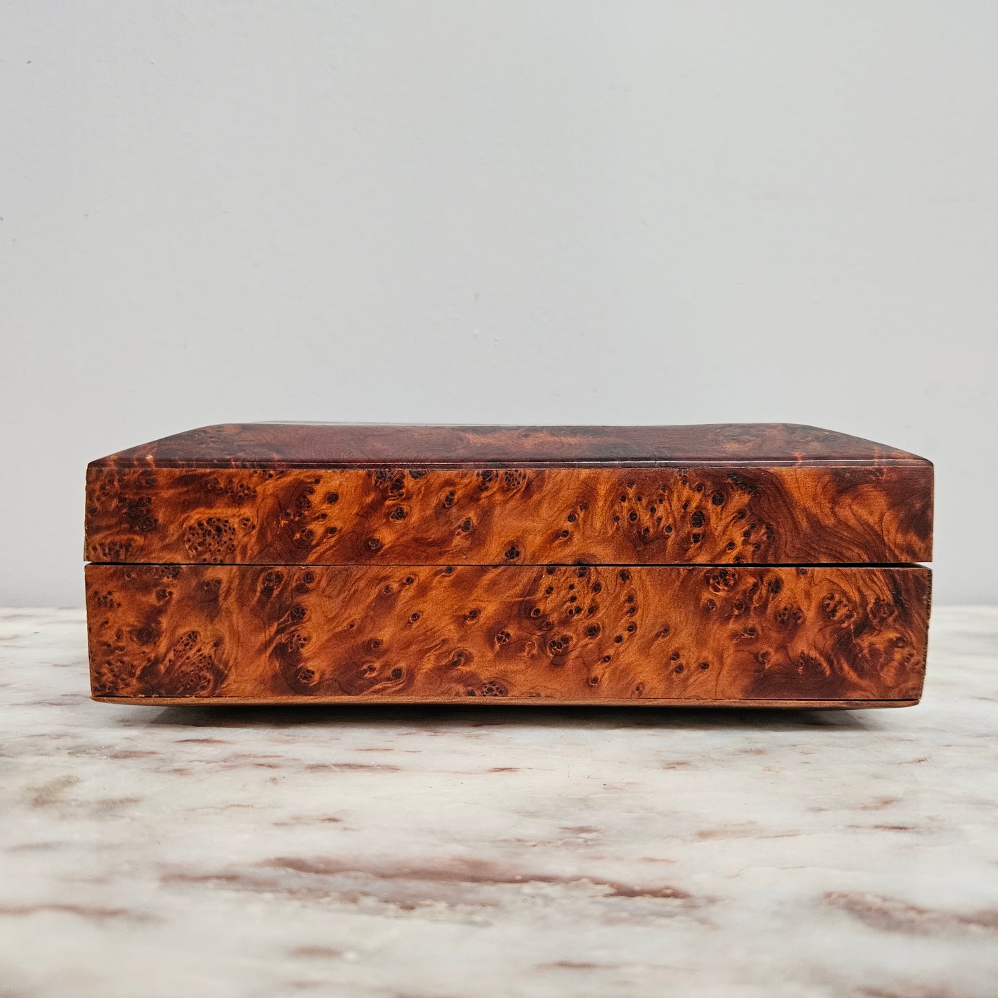 Vintage Moroccan Thuya Trinket/Jewellery Box