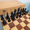 Vintage French Boxed Wooden Chess Set | Antique & Vintage | Moonee Ponds Antiques | Australia Wide Delivery