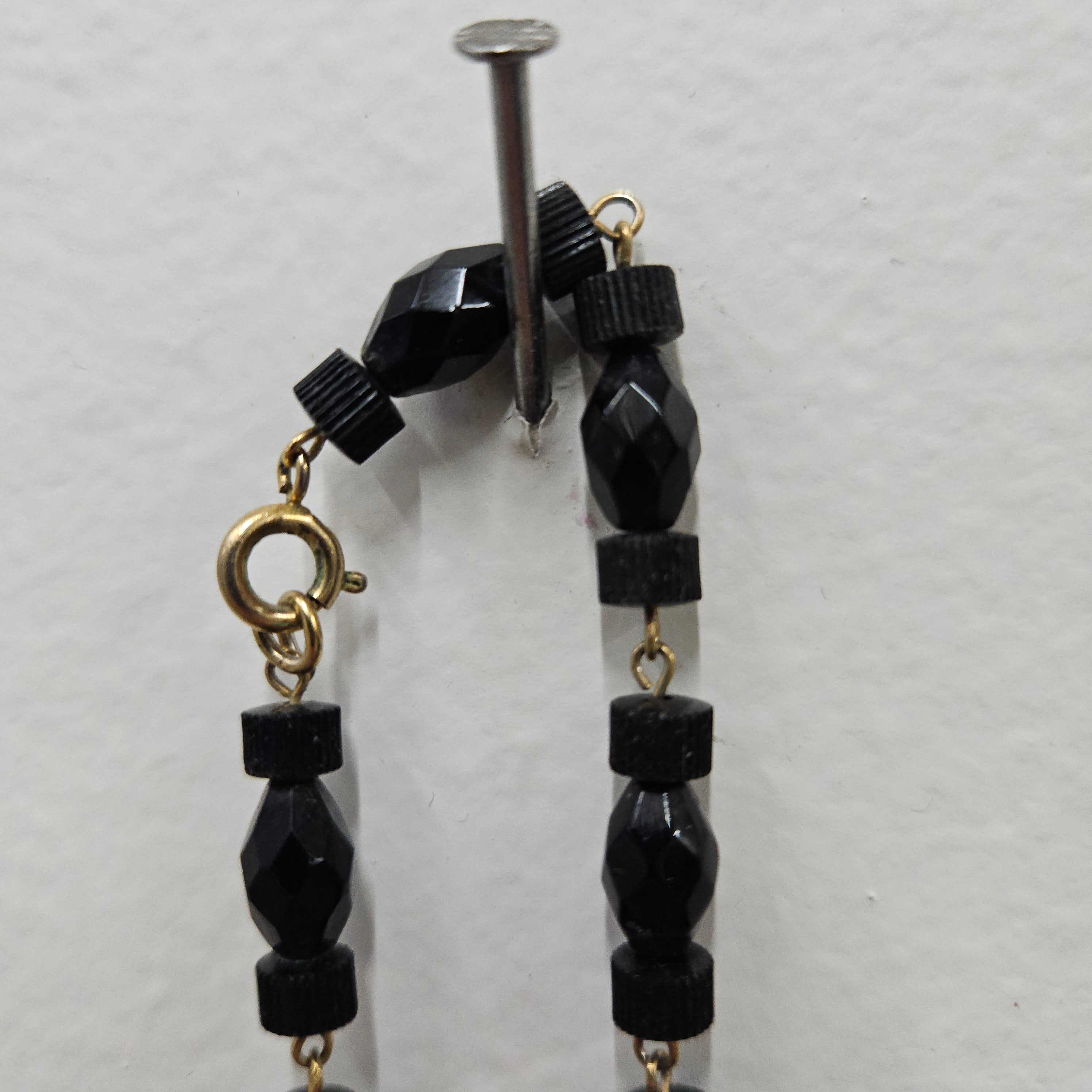 Vintage Jet Style Necklace | Antique & Vintage | Moonee Ponds Antiques | Australia Wide Delivery