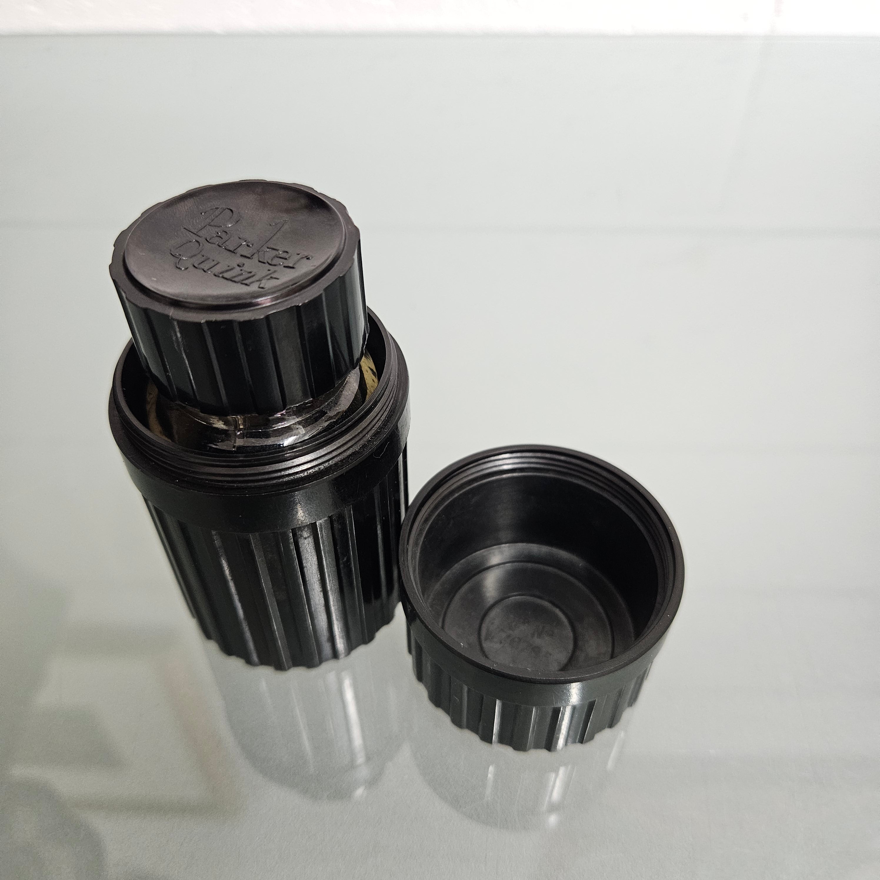 Art Deco Parker "Quink" Ink Bottle & Bakelite Case | Antique & Vintage | Moonee Ponds Antiques | Australia Wide Delivery