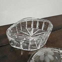 Vintage Crystal Lidded Box | Antique & Vintage | Moonee Ponds Antiques | Australia Wide Delivery
