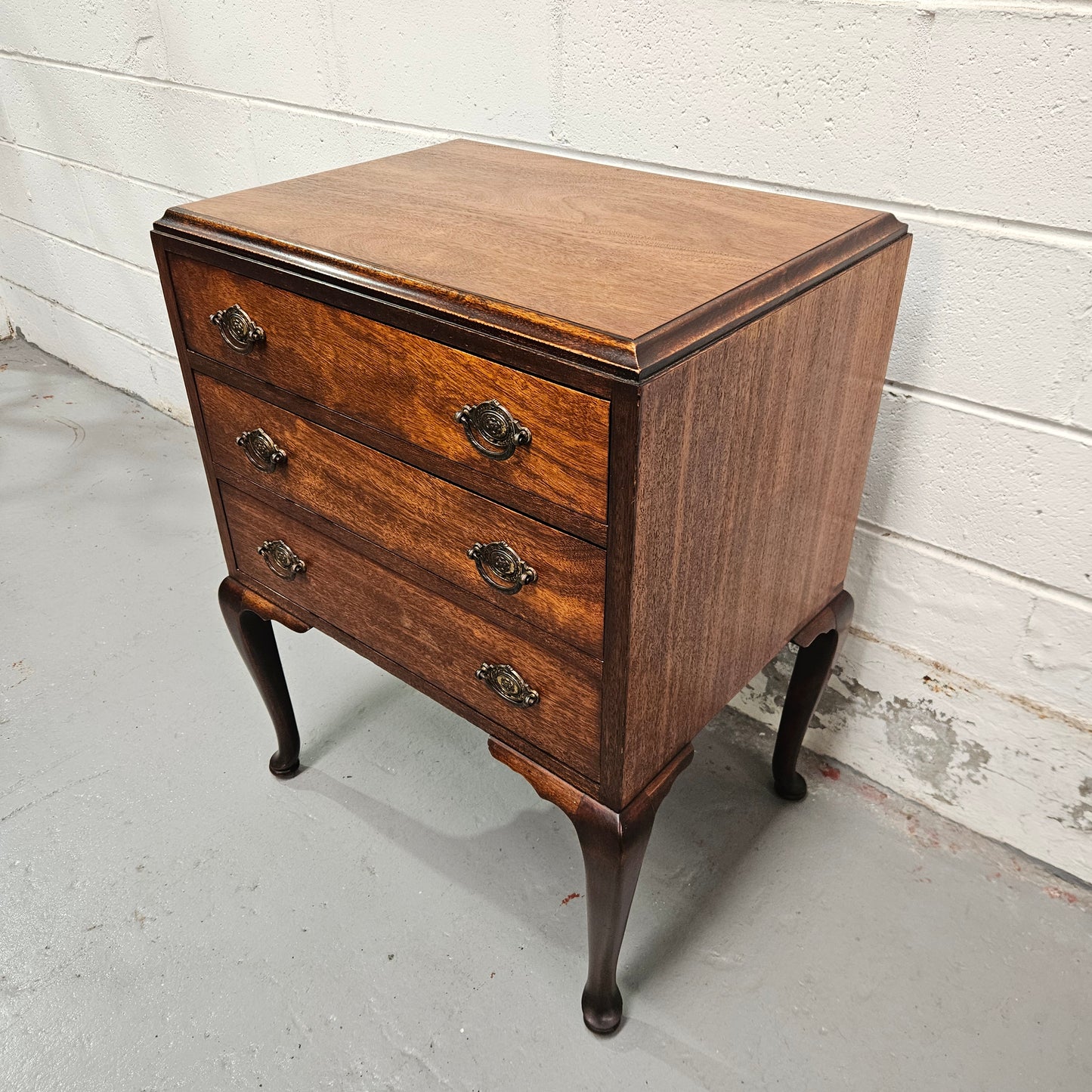 Georgian Style Mahogany Bedside Chest