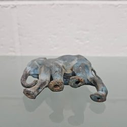 Vintage Bronze Verdigris Patina Elephant | Antique & Vintage | Moonee Ponds Antiques | Australia Wide Delivery