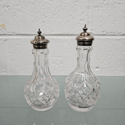 Antique Pair Of Cut Glass Bottles | Antique & Vintage | Moonee Ponds Antiques | Australia Wide Delivery