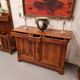 19th Century Louis Philippe Walnut Sideboard