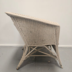 Attractive Vintage Painted Lloyd Loom Style Chair | Antique & Vintage | Moonee Ponds Antiques | Australia Wide Delivery
