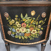 French Style Ebonised Hand Painted Chest of Drawers | Antique & Vintage | Moonee Ponds Antiques | Australia Wide Delivery