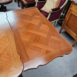 Louis XV Style Walnut Parquetry Top Extension Table | Antique & Vintage | Moonee Ponds Antiques | Australia Wide Delivery