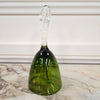Crystal Green Glass Bell | Antique & Vintage | Moonee Ponds Antiques | Australia Wide Delivery