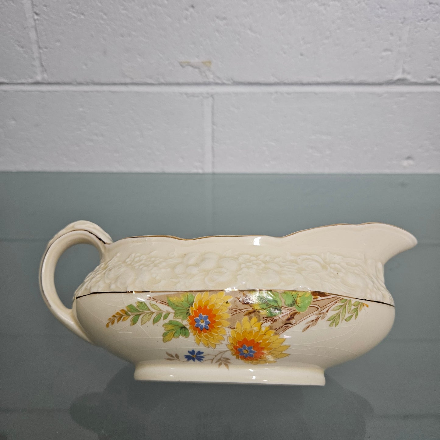 Vintage Crown Ducal 'Gloria' Gravy Boat