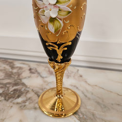 Vintage Glass Gilded Vase | Antique & Vintage | Moonee Ponds Antiques | Australia Wide Delivery