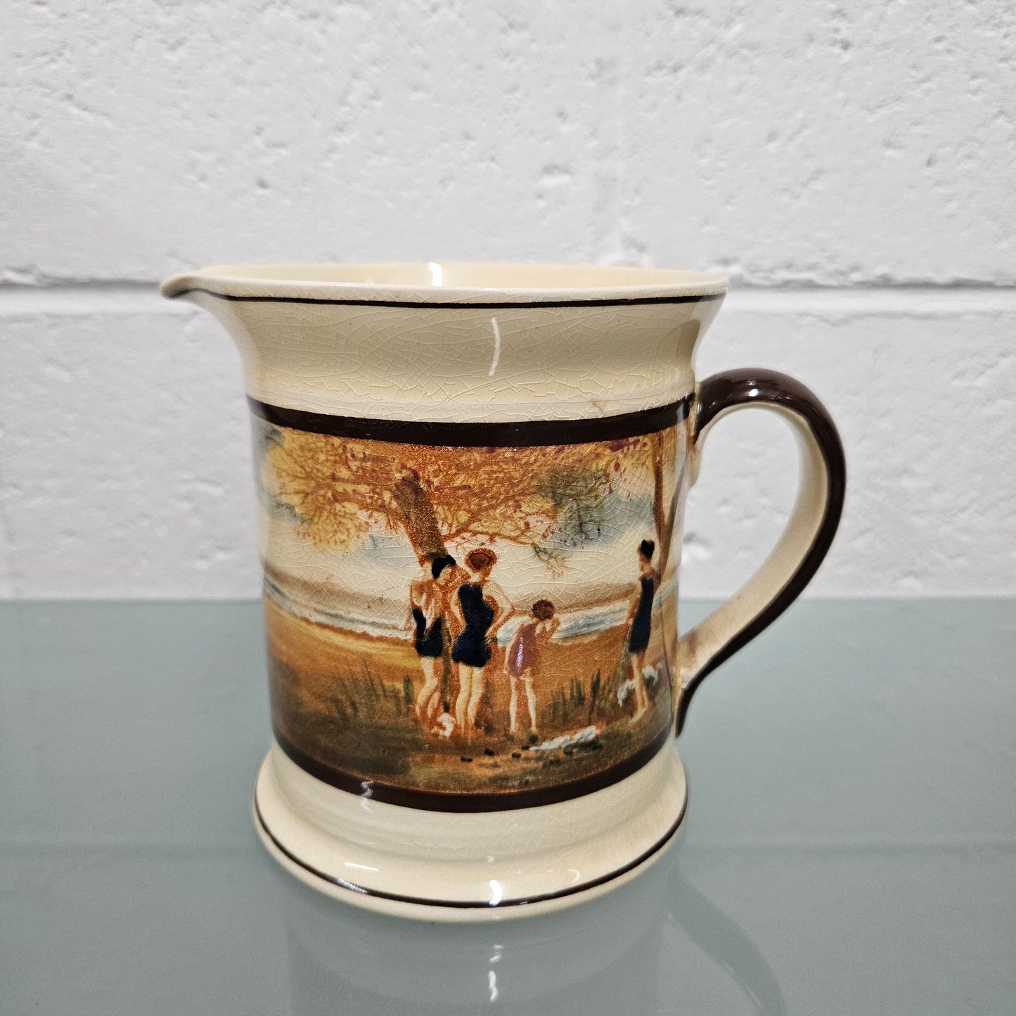 Royal Doulton Series Ware Surfing Scene Jug