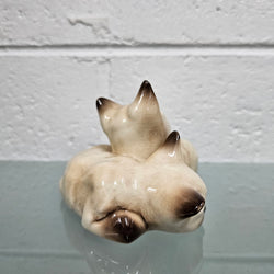 Beswick Siamese Kittens No. 1296 Figures | Antique & Vintage | Moonee Ponds Antiques | Australia Wide Delivery