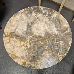 French Mahogany Louis XVI Style Limoges Marble Top Coffee Table | Antique & Vintage | Moonee Ponds Antiques | Australia Wide Delivery