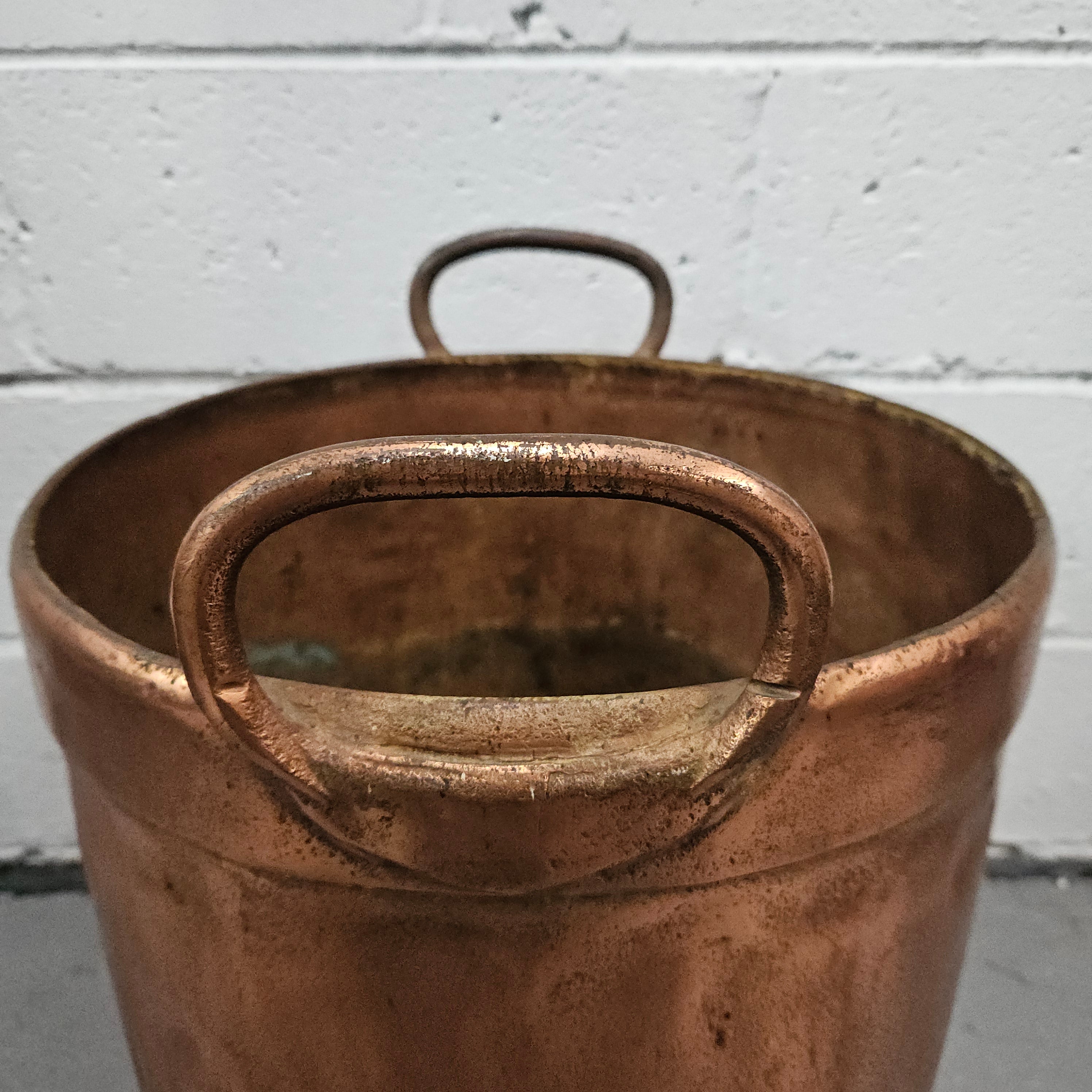 Copper & Brass Umbrella Holder/Container | Antique & Vintage | Moonee Ponds Antiques | Australia Wide Delivery