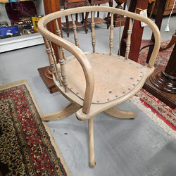 Vintage Captain's Desk Chair | Antique & Vintage | Moonee Ponds Antiques | Australia Wide