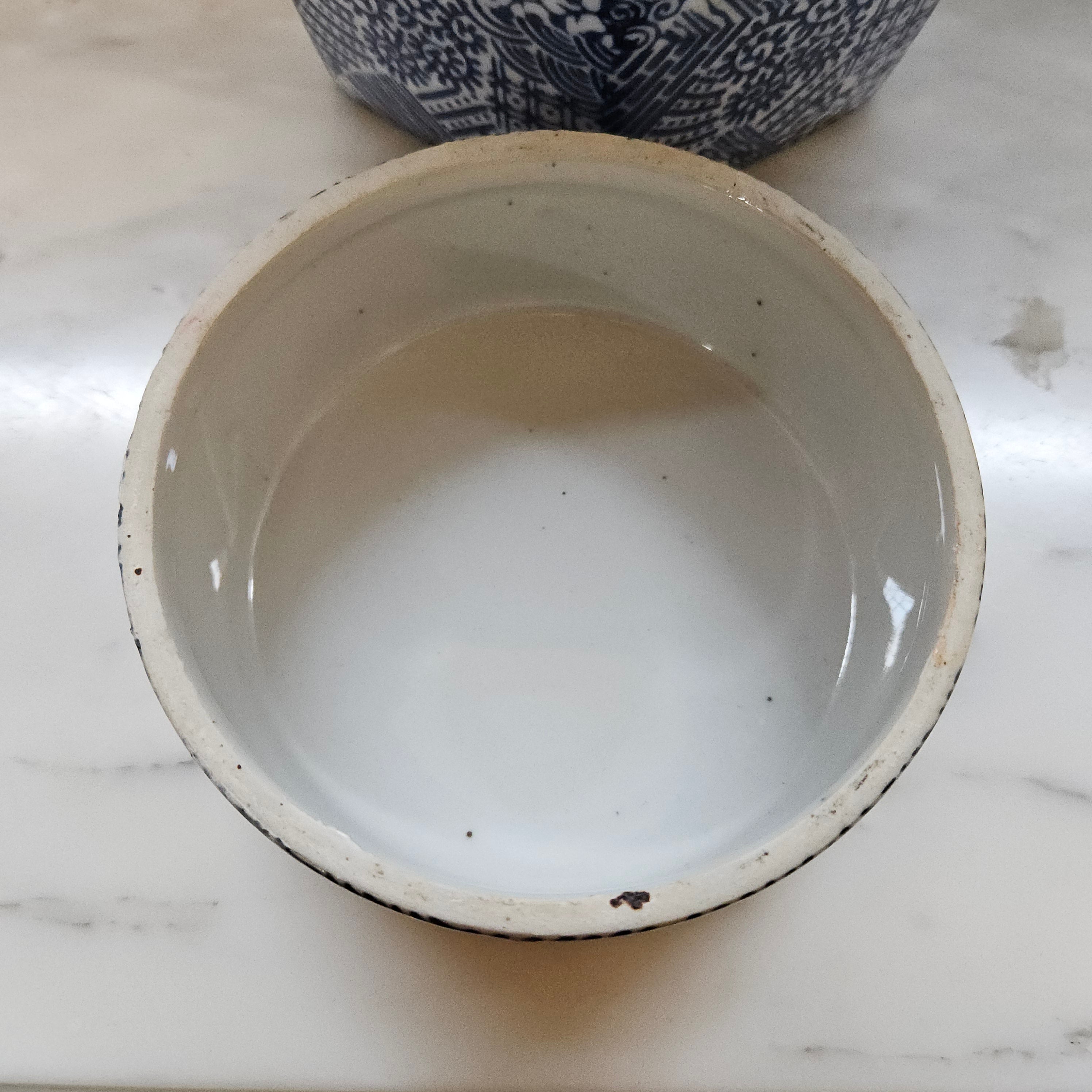 Vintage Ceramic Blue/White Ginger Jar | Antique & Vintage | Moonee Ponds Antiques | Australia Wide Delivery