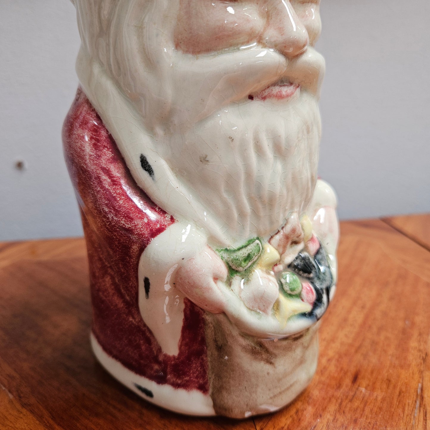 Australian Melrose Pottery Father Christmas Toby Jug