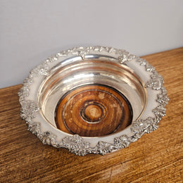 Old Sheffield Plate Wine Coaster