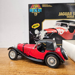 Vintage Boxed (Original) 1:18 Burago Jaguar SS100 Targa Florio Kit | Antique & Vintage | Moonee Ponds Antiques | Australia Wide Delivery