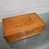 Vintage Chinese Maple Jewellery Box With Hand Carvings | Antique & Vintage | Moonee Ponds Antiques | Australia Wide Delivery