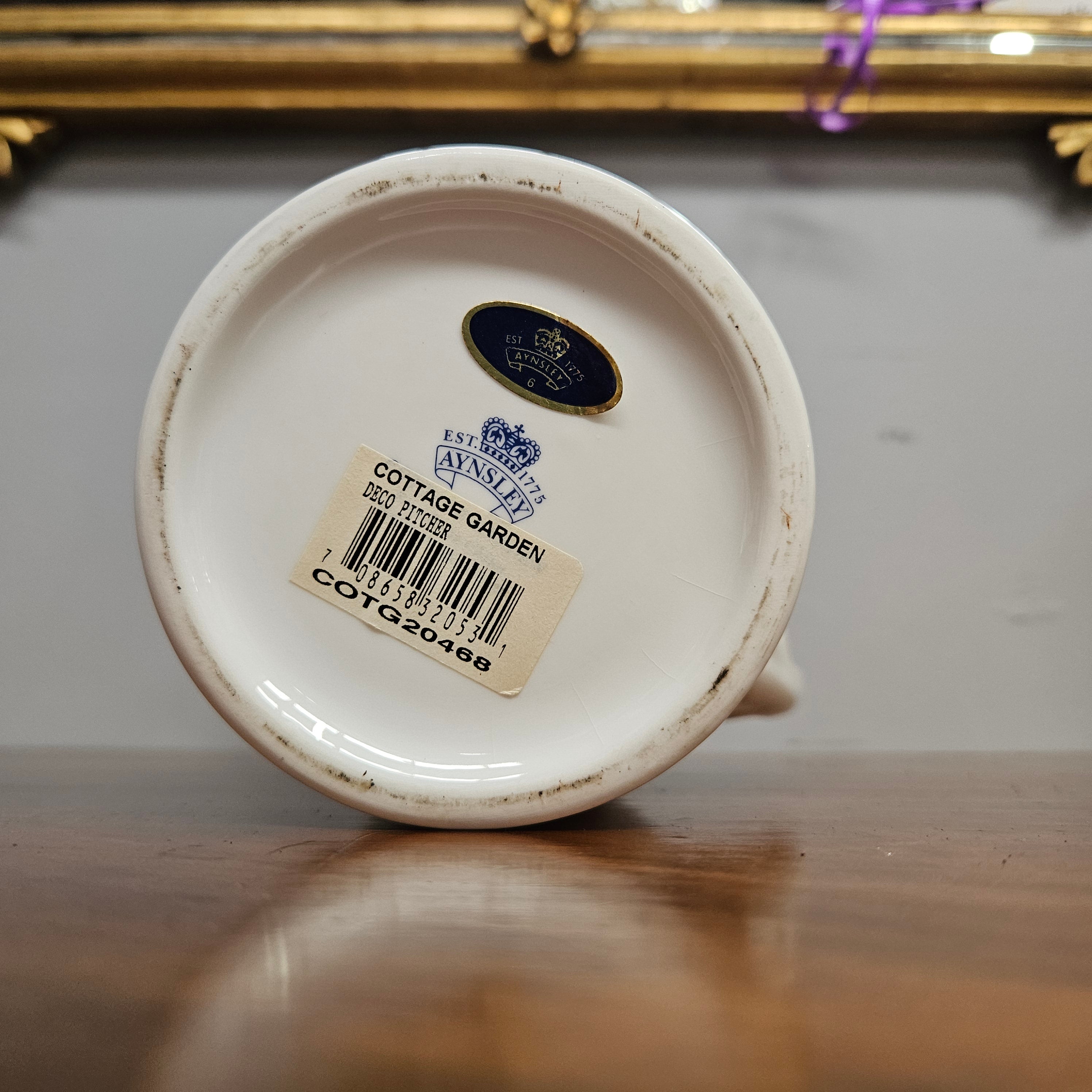 Vintage Aynsley "Cottage Garden" Jug | Antique & Vintage | Moonee Ponds Antiques | Australia Wide