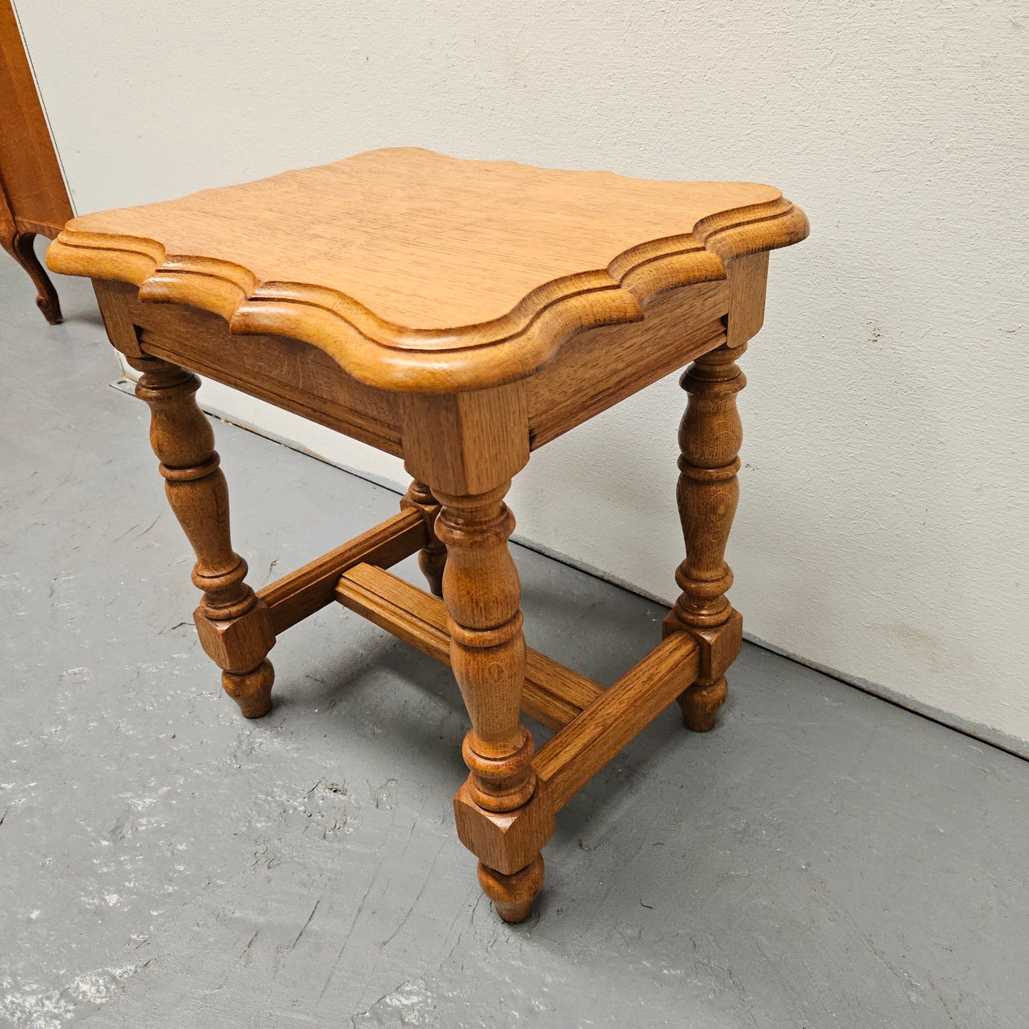 French Provincial Oak Small Coffee Table