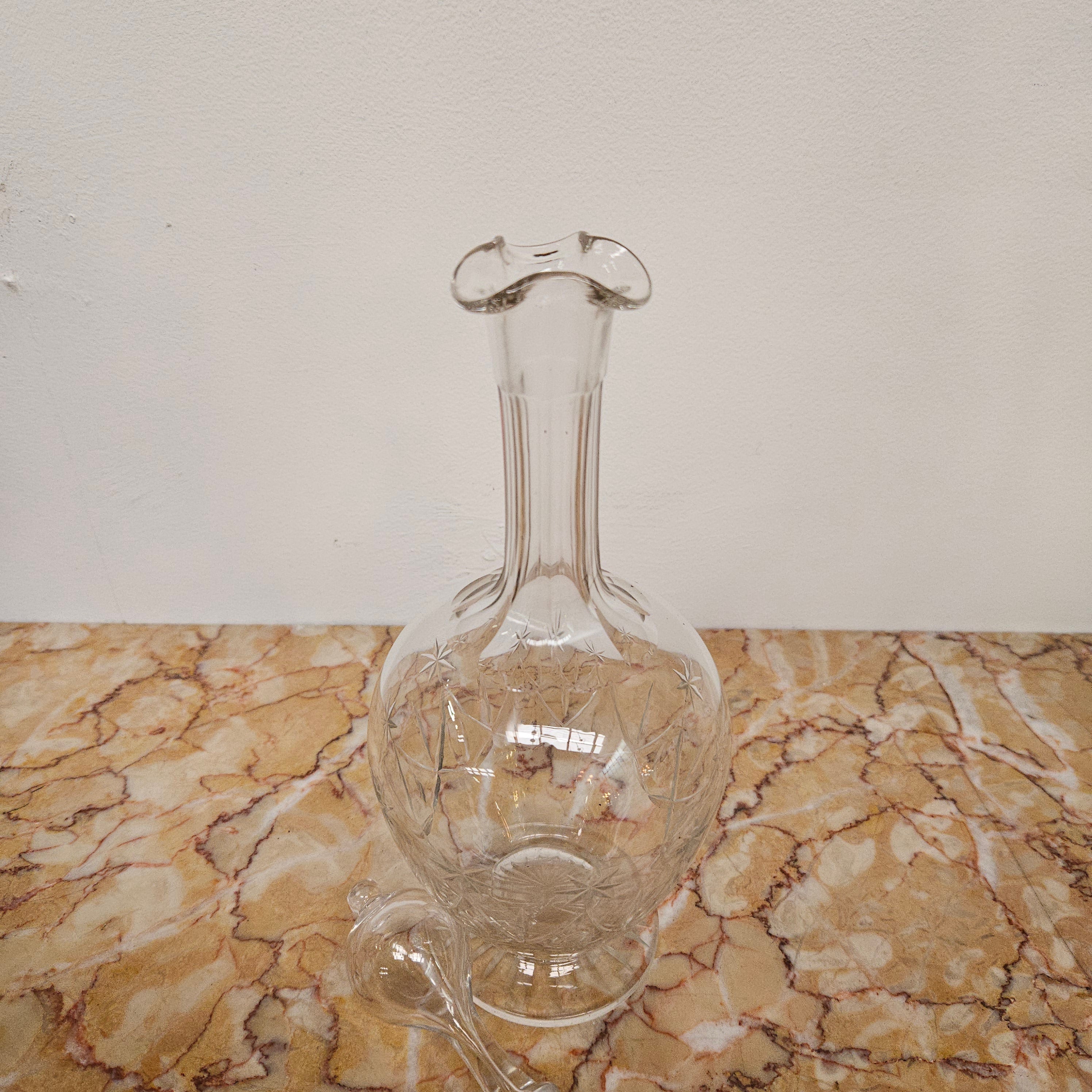 Crystal Glass Victorian Decanter | Antique & Vintage | Moonee Ponds Antiques | Australia Wide Delivery