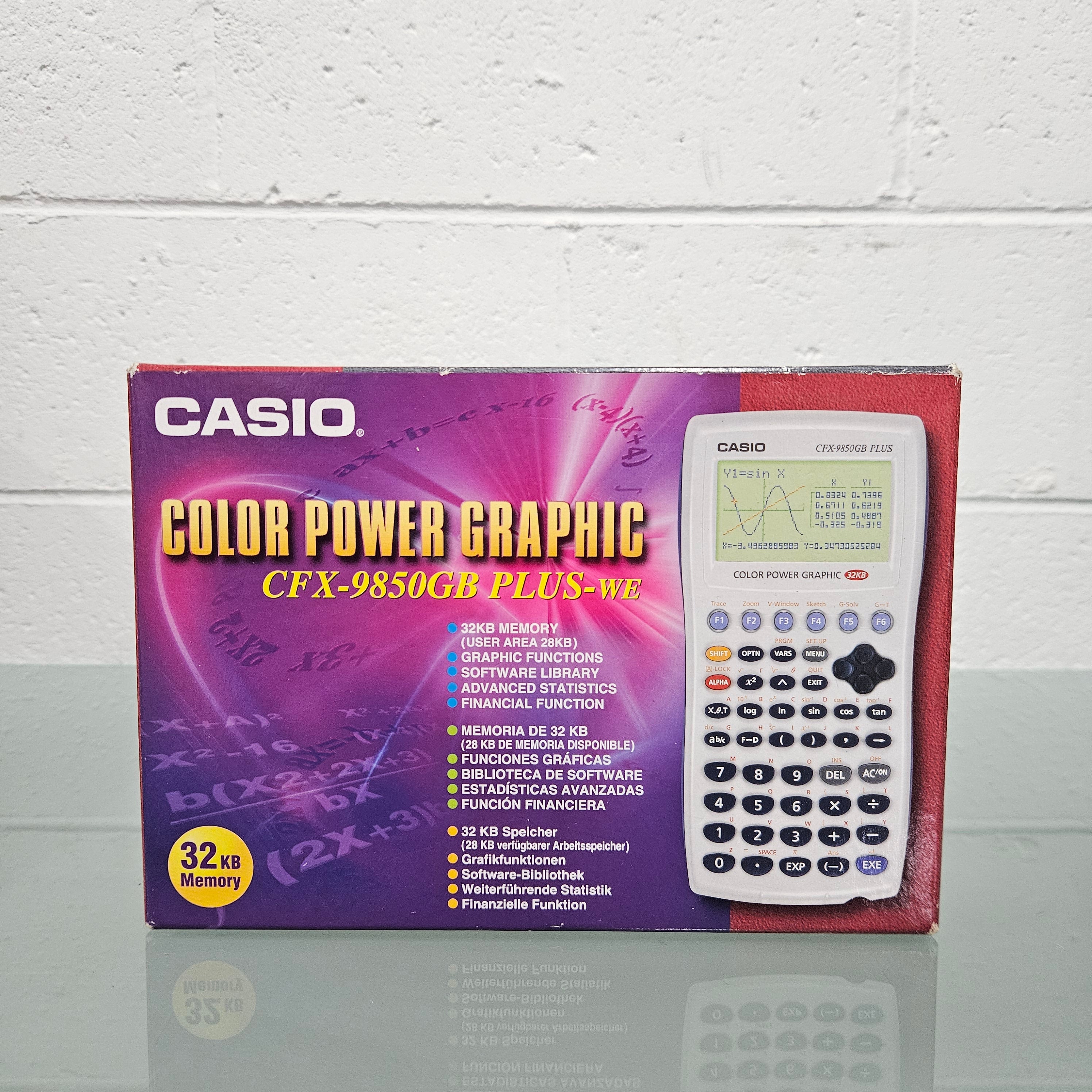 Vintage Casio Color Power Calculator