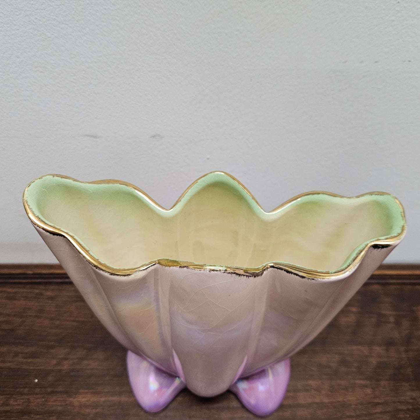 Mid Century Lustre Vase