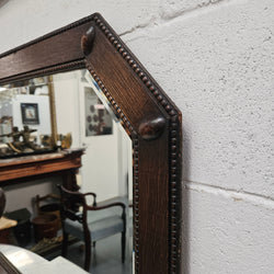 Edwardian Oak Wall Mirror | Antique & Vintage | Moonee Ponds Antiques | Australia Wide Delivery