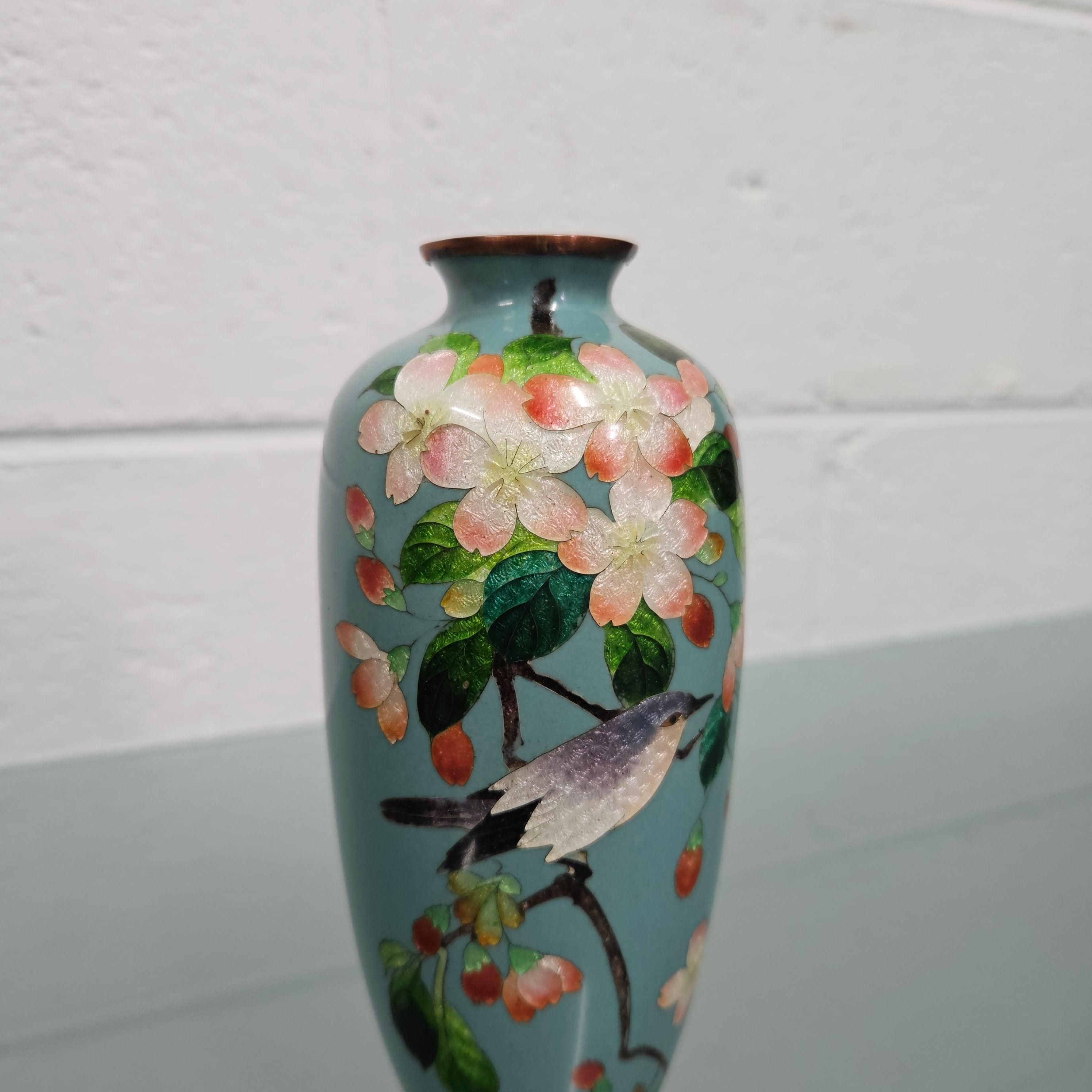 Rare Japanese Meiji Period Cloisonne Vase | Antique & Vintage | Moonee Ponds Antiques | Australia Wide Delivery