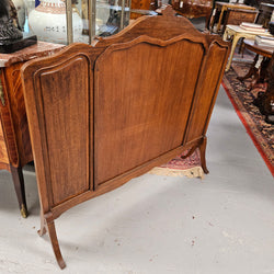 Tapestry & Timber Fire Screen | Antique & Vintage | Moonee Ponds Antiques | Australia Wide Delivery