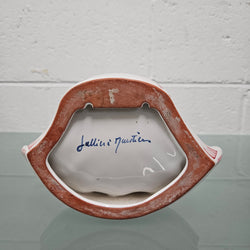 Signed Vintage Earthenware Soap Dish | Antique & Vintage | Moonee Ponds Antiques | Australia Wide Delivery