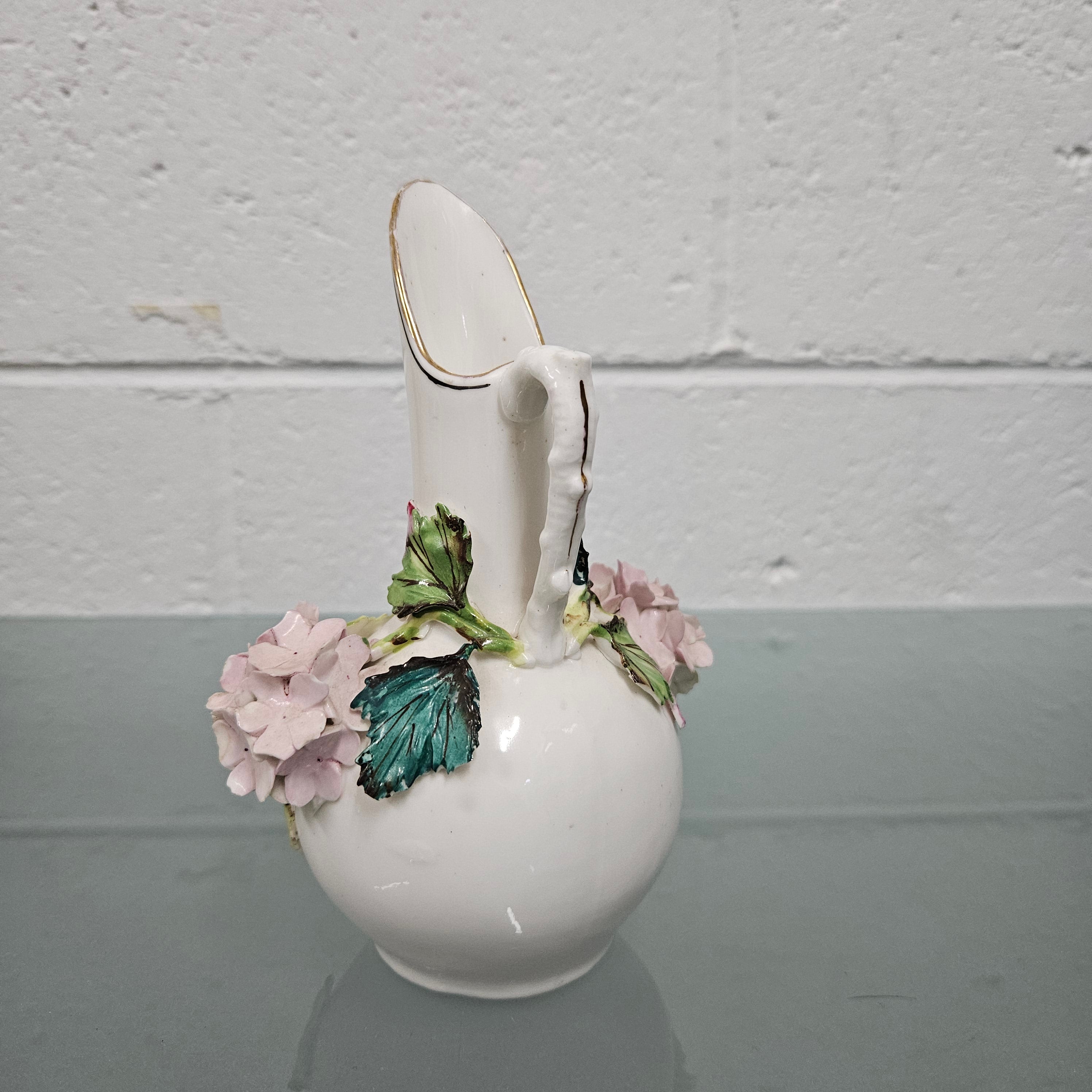 Antique Vase / Jug With Applied Floral Decoration | Antique & Vintage | Moonee Ponds Antiques | Australia Wide Delivery