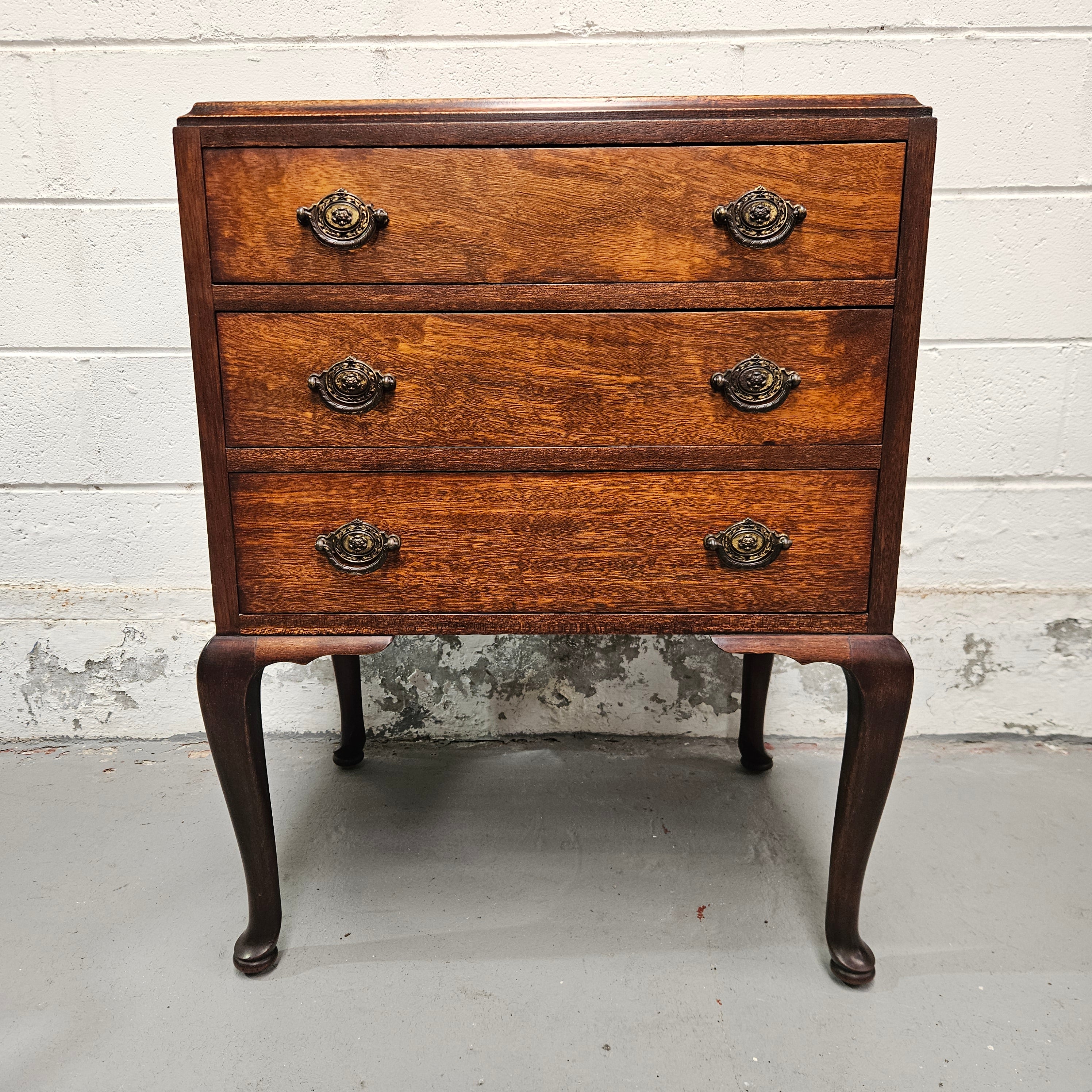 Georgian Style Mahogany Bedside Chest | Antique & Vintage | Moonee Ponds Antiques | Australia Wide Delivery