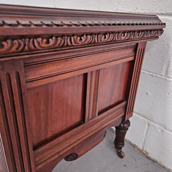 Antique Mahogany Low Cabinet/Side Table | Antique & Vintage | Moonee Ponds Antiques | Australia Wide Delivery