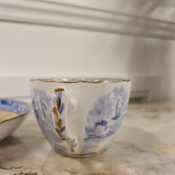 18th Century Worchester Cup & Saucer | Antique & Vintage | Moonee Ponds Antiques | Australia Wide Delivery