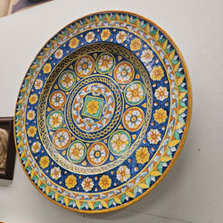 Rare Vintage Large Majolica Wall Charger Plate | Antique & Vintage | Moonee Ponds Antiques | Australia Wide