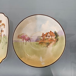 Royal Doulton Red Roof Cottage Trio | Antique & Vintage | Moonee Ponds Antiques | Australia Wide Delivery