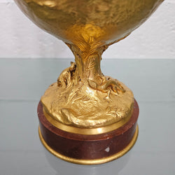 Finely Detailed 19th Century Gilt Bronze Vase | Antique & Vintage | Moonee Ponds Antiques | Australia Wide Delivery