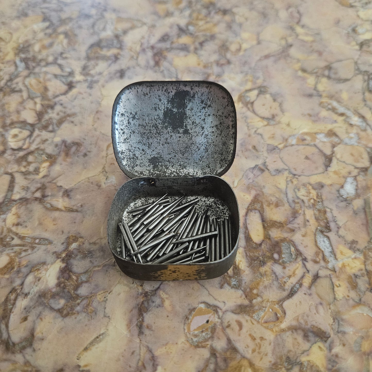 Vintage HMV Gramophone Needle Tin & Needles